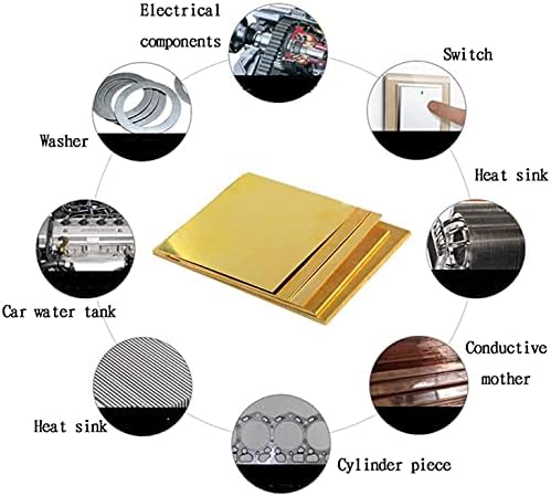 Yiwango Capper Sheet Foil Capper Sheet Metal Brass Ideal para aplicações arquitetônicas ， Folhas
