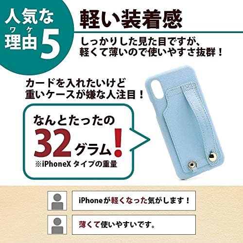 Hanatora H6-14PROMAX Mintgreen iPhone 14 Pro Max Case, capa dura, PU, ​​à prova de choque, função de