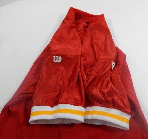 1994 Kansas City Chiefs Blank jogo emitido Red Jersey 75th Patch 38 DP32743 - Jerseys usados