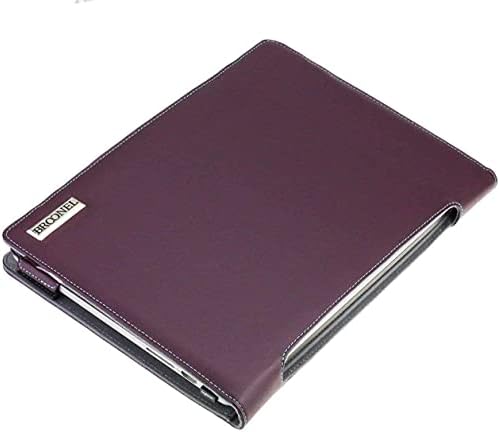 Broonel - Série de Perfil - Laptop de couro roxo compatível com o HP Elitebook 840 G6 14 laptop