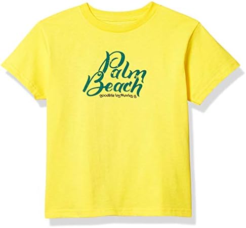 Marky G Apparel Boys 'impressa Palm Beach Beach Cotton Jersey T-Shirt