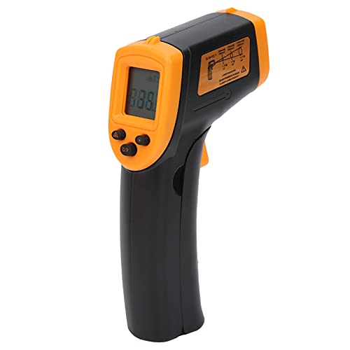 Termômetro infravermelho não contato, termômetro de temperatura digital infravermelha de alta temperatura, -50