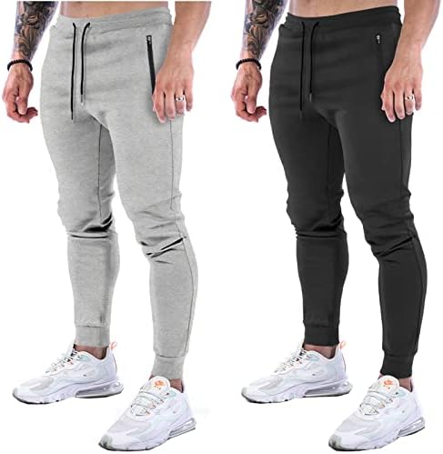 ELSELTECT Men's Active Jogger Pants Athletic Sweats Sweatout Gym Gym Running Training Track Pant Sport