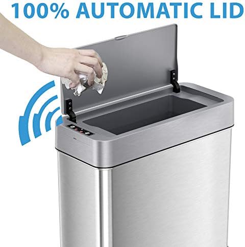 Adaptador de plástico AB ABS ITOchless, 23 galões para latas de lixo de sensores automáticos, certificado