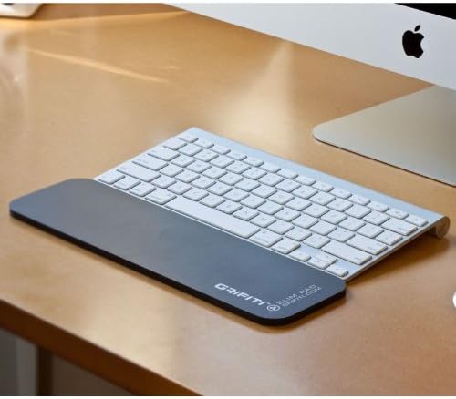 Grifiti Slim Wrist Pad 12 é um descanso de pulso de 12 x 4 x 0,22 para teclado sem fio da Apple,