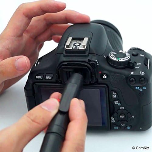 Kit de limpeza de lentes da câmera - soprador de ar, escova de limpeza, caneta de limpeza de lentes 2in1, 50