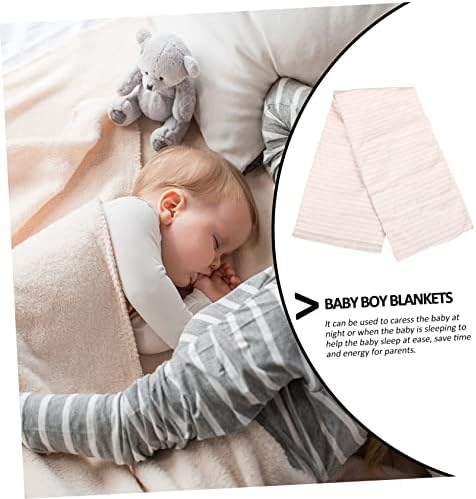 Toyvian 2pcs recém -nascidos cobertores para meninos cobertores orgânicos recém -nascidos para meninas