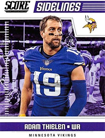 2018 SCORE STILINCS 19 Adam Thielen Minnesota Vikings Card
