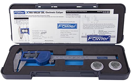 Fowler 54-101-150-2, calibre digital Cal-Value de valor xtra com faixa de medição de 0-6 /150mm