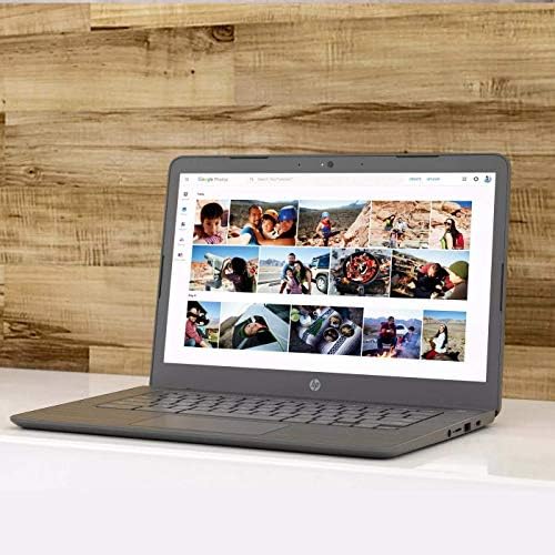 2021 mais recente HP Chromebook 14 HD Anti-Glare Laptop Intel Celeron N3350 Graphics Dual Core
