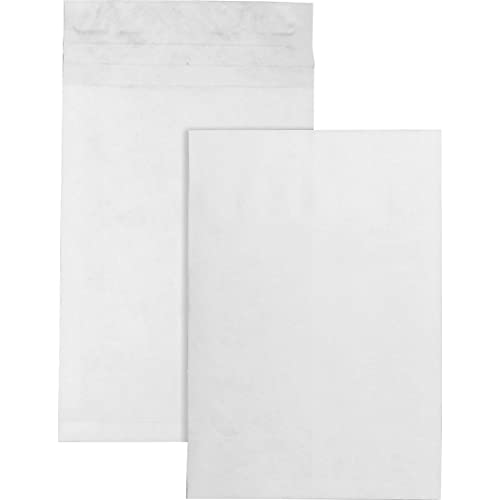 Aviditi tye12162we tyvek olefina envelope expansível, 16 comprimento x 12 largura x 2 altura, branco