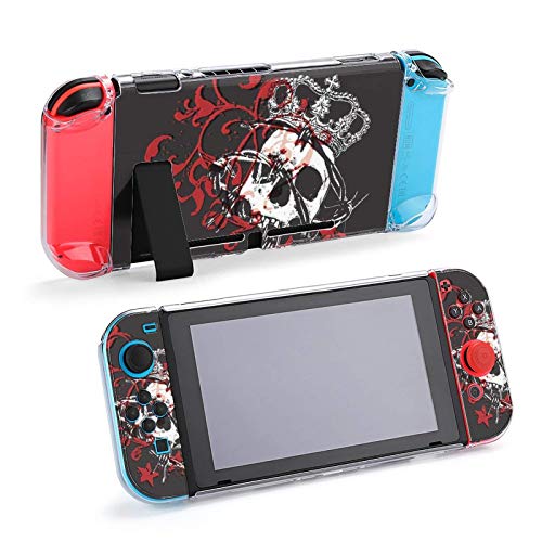 Caso para Nintendo Switch Gothic Skull Cinco-peças Definir acessórios de console de casos de capa protetores