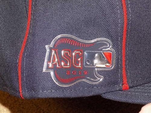 Mookie Betts assinou 2019 All Star Game Hat Cap Boston Red Sox Dodgers JSA - Chapéus autografados