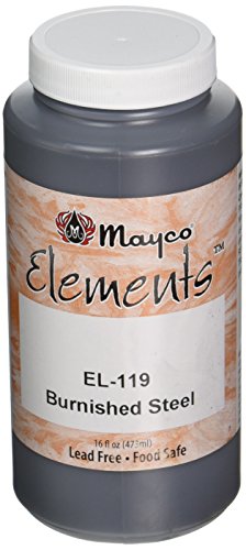 Mayco - El119p Elements Glaze, Aço Polcado El -119, 1 litro