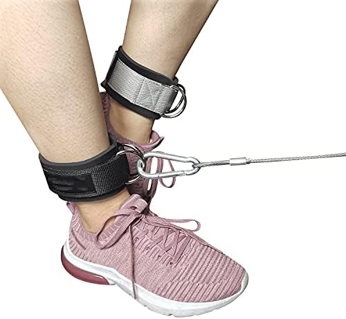 Acessórios para máquina de cabos de fitness yfdm alças de ginástica e tira de tornozelo bandas de resistência