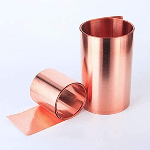 Placa de latão Folha de cobre pura folha de cobre Metal 99,9% Placa de folha pura Cu Fácil de ser