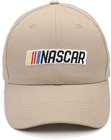 Fit NASCAR Baseball Cap Hat, Capas de fãs de motor de corrida de viagem ajustáveis ​​para homens e mulheres