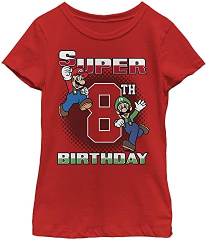 Nintendo Kids 'Super Bros 8th Bday T-Shirt
