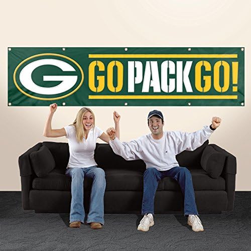 Animal de festas NFL Green Bay Packers Giant 8 x 2 Banner