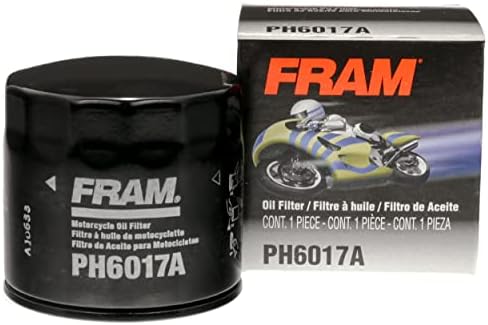 FRAM PH6017A Filtro de óleo de fluxo completo para motocicletas