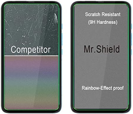 Sr.Shield [3-Pack] projetado para Motorola / [Fit mais curto para o caso] [vidro temperado] [vidro do Japão com