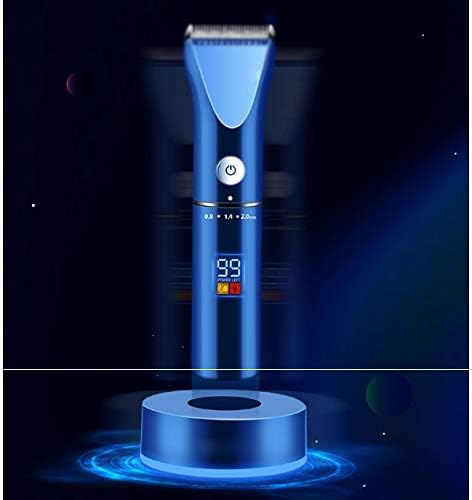 UXZDX Cabelo profissional Clipper Recarregável Trimmer lítio Bateria de titânio Liga de liga de liga de
