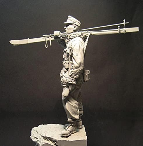 Goodmoel 1/16 120mm com tema militar da Segunda Guerra Mundial Soldier Resina Modelo Kit/Soldado Iniquamente e