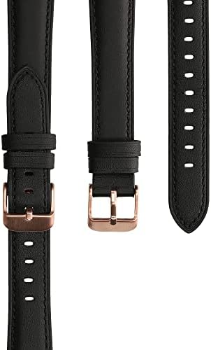 Kwmobile Real Leather Watch Strap Compatível com Huawei Watch Fit Mini - Fitness Tracker Substitui