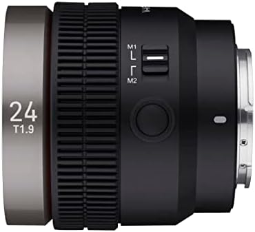Samyang 24mm T1.9 Lente de foco automático em quadros de amplo quadro completo para a Sony E