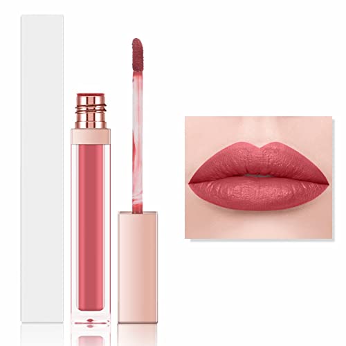 Xiahium mini cápsula Lip Glaze Colorfast Lipstick não se atende ao copo de batom líquido de maquiagem