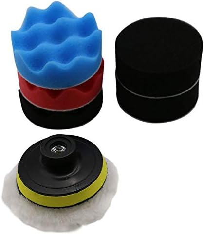Peças da ferramenta 7pcs polimento kit de bloco de polimento para kit de roda de polimento de