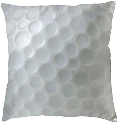 3d engraçado realista de golfe de golfe tampa de travesseiro decorativo de veludo macio, travesseiros de almofada