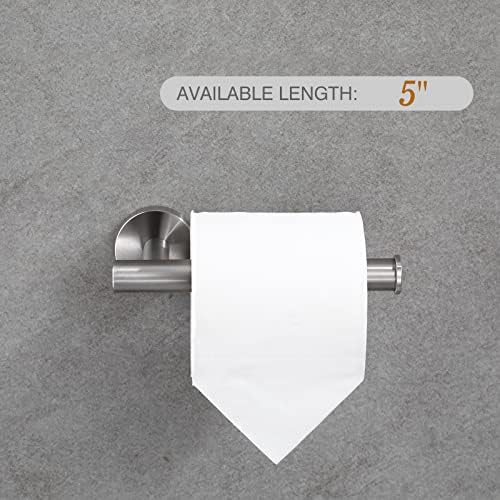 Ushower 24 '' Barra de toalha e conjunto de combinações de papel higiênico, níquel escovado, 3 peças