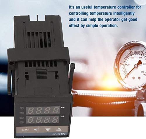Kit de controlador de temperatura PID com SSR 25A Relé de Estado Sólido K Sensor de termoparo tipo 0-1300 ℃