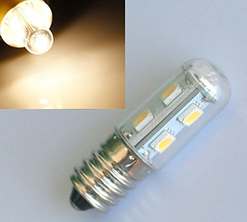 Shuohui E14 7 LED 5050 SMD Lâmpada de lâmpada de vela de geladeira
