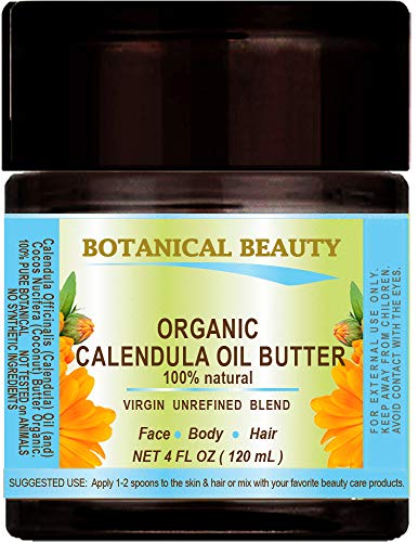 Beleza botânica calêndula orgânica calêndula de manteiga de óleo Officinalis calen cálculo de manteiga