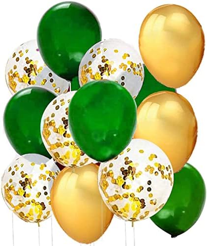 Decorações de graduação USF Green Gold 2023/Green Gold Balloons/Grad Grad/Green Gold Party Decorações para festa