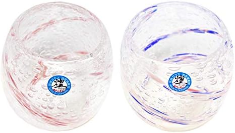 Kirakobo taru Glass II φ2,6 polegadas, mar de bolhas, pacote de 2