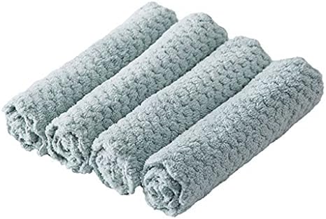Toalhas de microfibra macia toalhas de cozinha super absorvente pano de pano anti-gotas de panos de panos de petróleo
