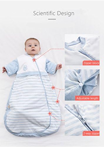 Saco de dormir orgânico para bebês de bebê WARMEATY