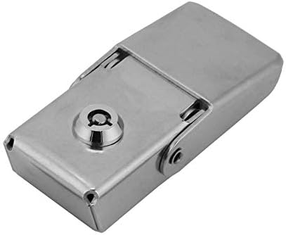 Lock HASP, Chave Hasp Hasp Spring Metal Metal Stainless Aço escondido Toggle Latch Safety Catch 3.1