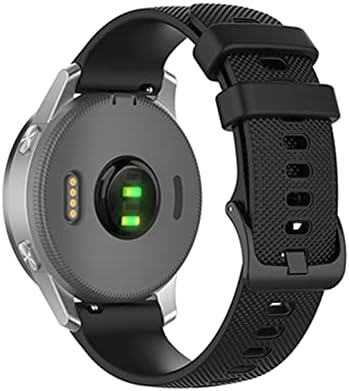 Cysue 20 22mm Redução rápida Silicone Watch Band Strap for Garmin Forerunner 745 Smart Watch Watch Band