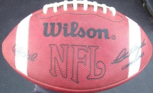 A lenda do futebol da Red Grange assinou a NFL Authentic Football PSA/DNA AUTO RARO - BOODADES Autografada