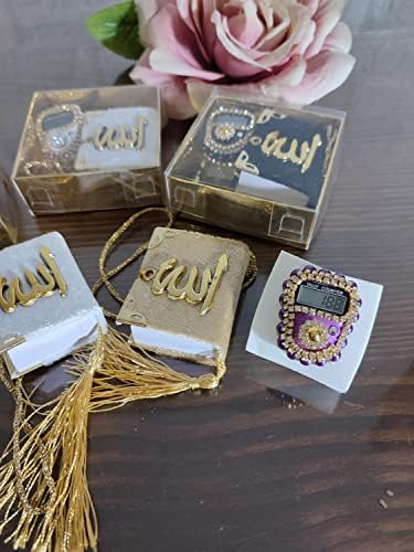 20 peças Mini Alcorão Digital Tasbeeh Conjunto de presentes, Favores do Partido Islâmico, Presentes de Casamento