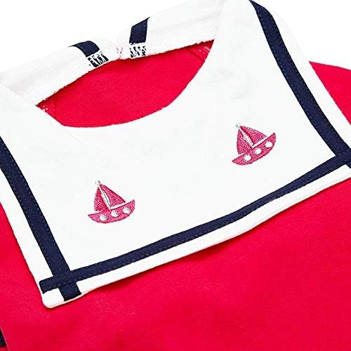 Blueberry Pet macio e confortável férias de verão praia de algodão camisetas, cerise vermelha, 2 pacote, camisetas