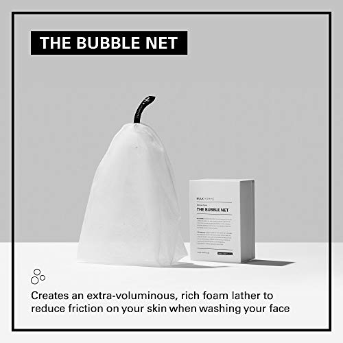 Homme a granel - a lavagem do rosto, o toner, a loção e a rede de bolhas | Pacote de cuidados com a pele masculina