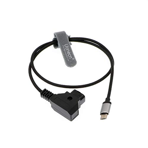 Uonecn d-tap macho para micro USB Motor Power Cable para cabos de nano USB do núcleo Tilta