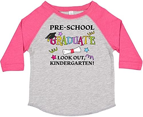Graduado pré-escolar Inktastic, camiseta do jardim de infância do jardim de infância