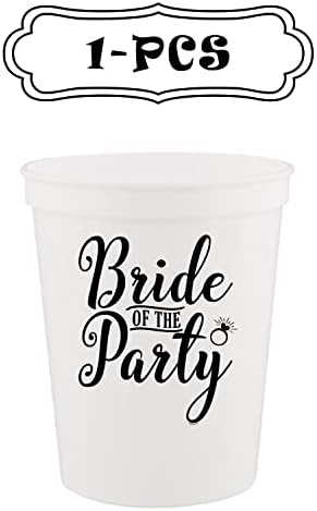 Veracco Bride of Party the Party - Stadium Party Cup Decoration Funny Bachelor Party Wedding Favors Gift