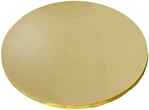 Placa Brass Placa de latão Placa redonda Folha de cobre Liga de cobre Espessura do círculo sólido 0. 118 polegadas
